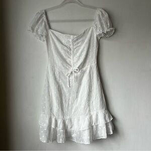 Princess Polly Mikail White Floral Embroidered Mini Dress 2